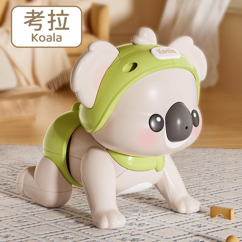 Infant Music Crawling Baby Toy Recording Induction Electric Early Education Fun Training Crawling Toy