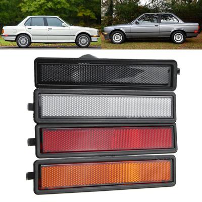Waterproof Car Rear Bumper Side Turn Signal Marker Light Indicator Lamp Covers LED Taillight for E30 E32 E34 318is 325es