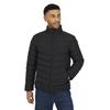 Mens Quilted Funnel Neck Padded Jacket