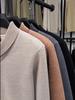 Men's Korean Style Knit Sweater with Velvet Lining - Autumn/Winter Warmth