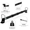Vevesoas Car Hanger Interior Metal for Hanging Fishing Clothes Drying Car Interior Ceiling 22kg Weight Capacity of Bar, Bar, Expandable, 91cm-163.5cm,