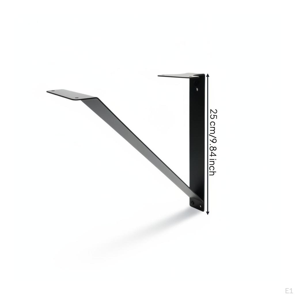 Mailbox Mounting Bracket Angled Post Mount Metal for Homeowners, Curbside, Driveway