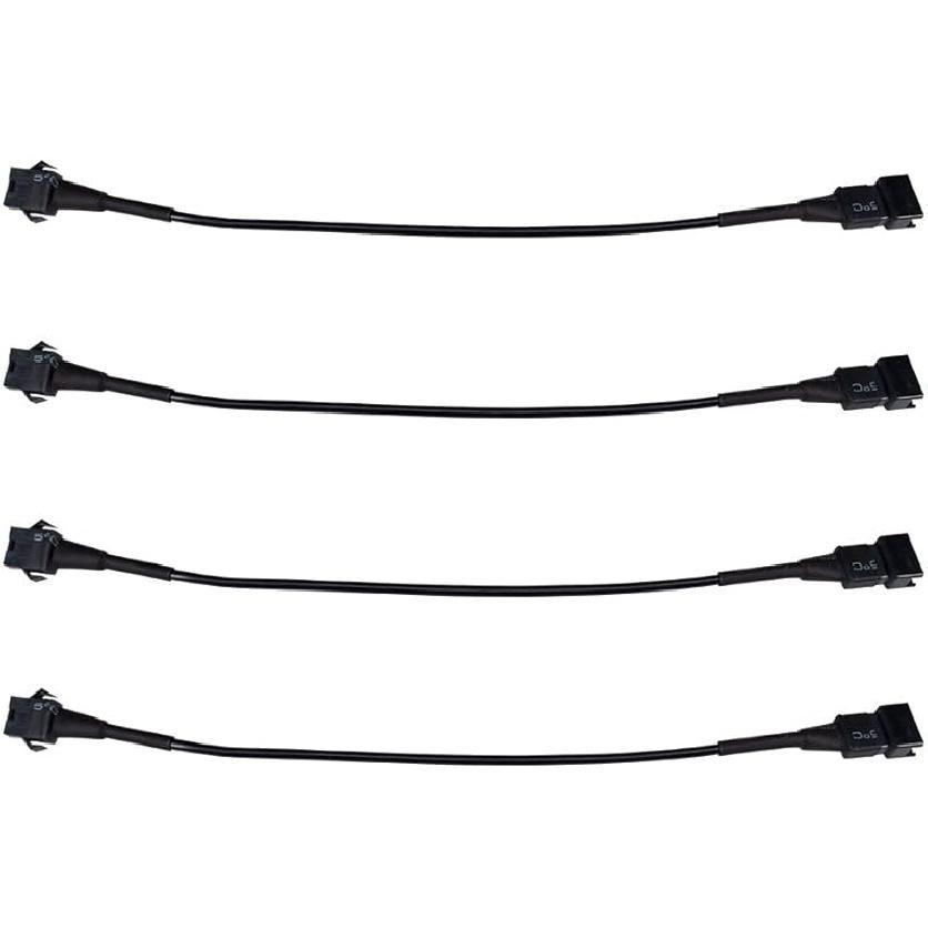 4 PCS 60 inch Extension Cords for Use with 5050 LED SMD RGB NEON Accent Kits for LED Motorcycle ATV Car Light Multi-Color Neon Strip