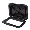 Boat Hatch Deck Cover Waterproofing Cover Black Rectangle Boat Access Door for Sailboats Yachts