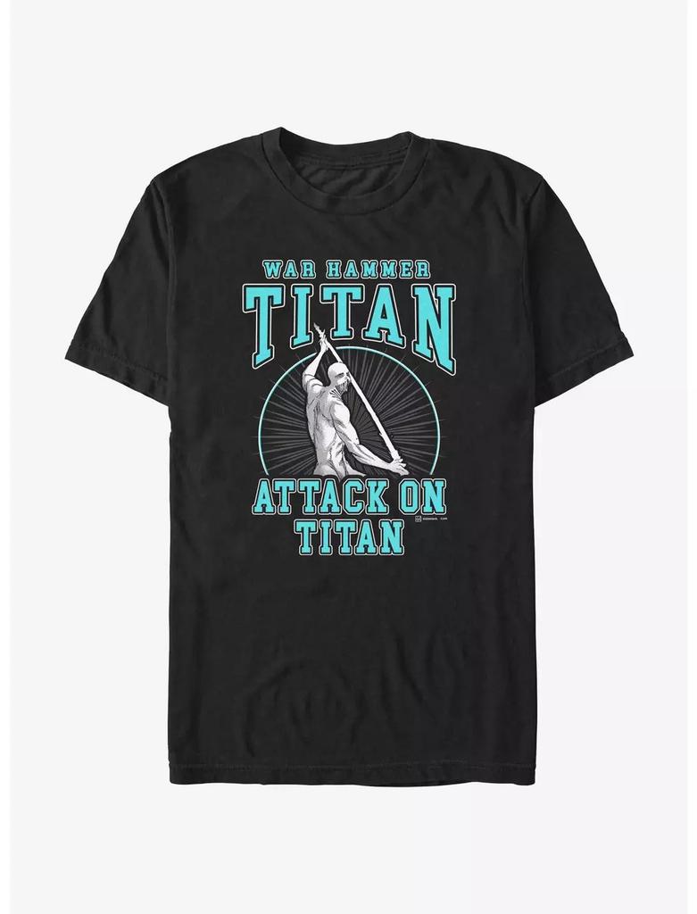 Anime Attack On Titan War Hammer Titan T Shirt Size S 4xl Gift For Friends