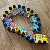 Wooden Number Digital Magnetic Train Toys Colorful Building Blocks Educational Hand-eye Coordination Magnetic Digital Train Gift