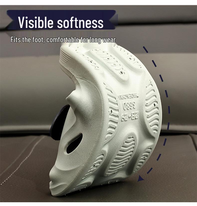 New Style Cartoon Children's Sandals: Soft, Non-Slip Soles, Perfect for Home, Bath, and Outdoor Use with a Unique 'Walking On Poop' Feel.