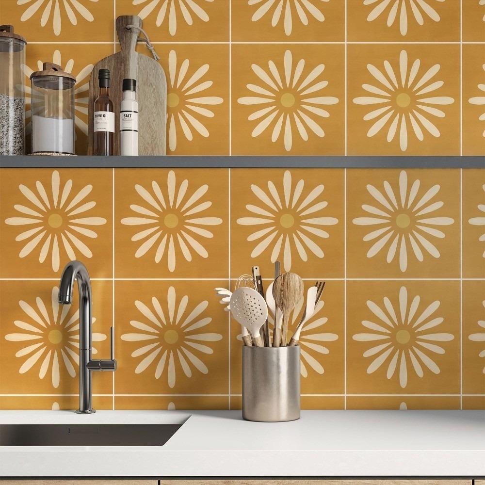 10Pcs Matte Wall Tile Sticker Self-Adhesive Tile Decal Retro Peel And Stick Tile  Home Renovation