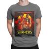 Sinners Art Poster Novelty 100 Cotton TShirt Sinners Tops Tees For Unisex