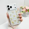 Gypsophila Floral Pattern Soft TPU Shockproof Protective Phone Case For iPhone 18 Pro