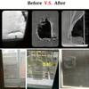 Black Window Screen Repair Kit with Adhesive and Waterproof Tape to Cover Grid for Fixing Holes in Window Screens and Mesh Doors