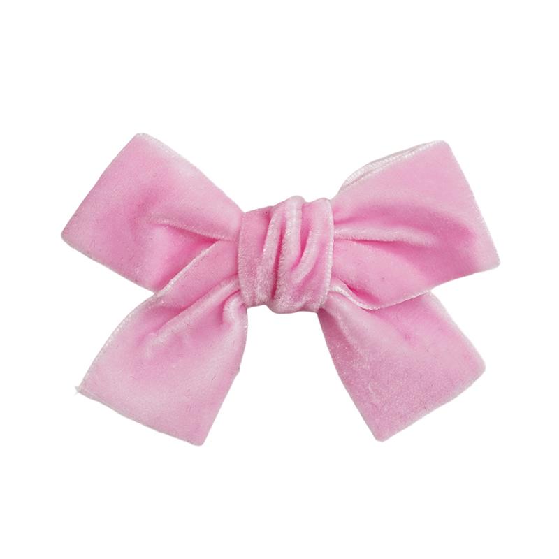 

Винтажные однотонные большие бархатные заколки-банты для женщин и девочек, милые универсальные заколки для волос, темпераментные аксессуары для волос