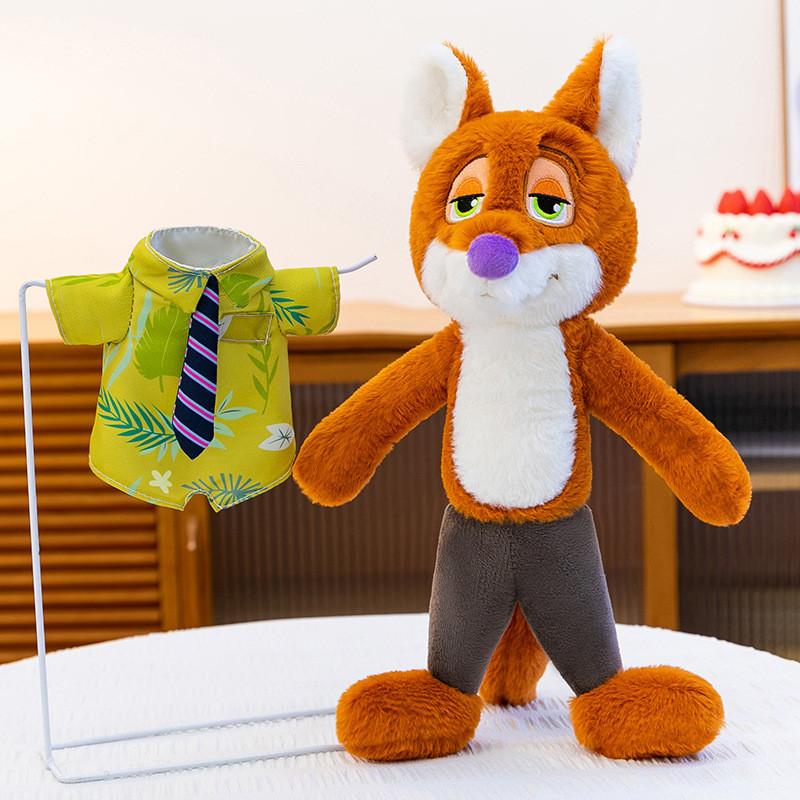 Zootopia Fox Nick Plush Toy With Pp Cotton Filling For Kids And Collectors