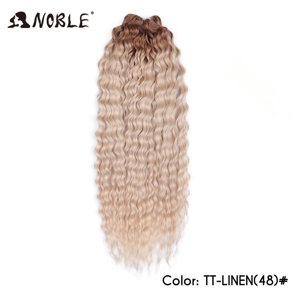 Edles Häkelhaar Locken Haar Wasserwelle 24 Zoll 300g Ombre Blond Twist Häkelhaar Zopf Haar Deep Wave Flecht Haarverlängerung