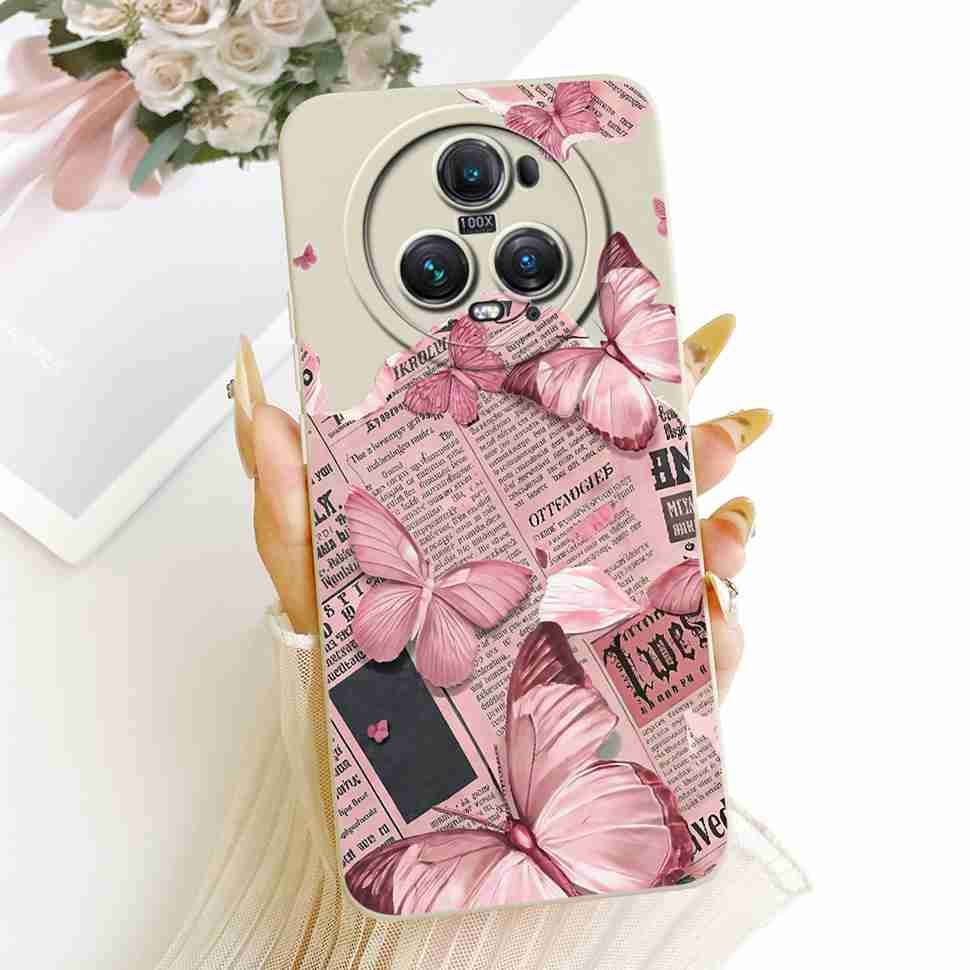 For Honor Magic5 Pro 5G Case Cute Simple Style Silicone Back Cover For Honor magic5 Pro PGT-AN10 PGT-N19 Phone Casing Bumper