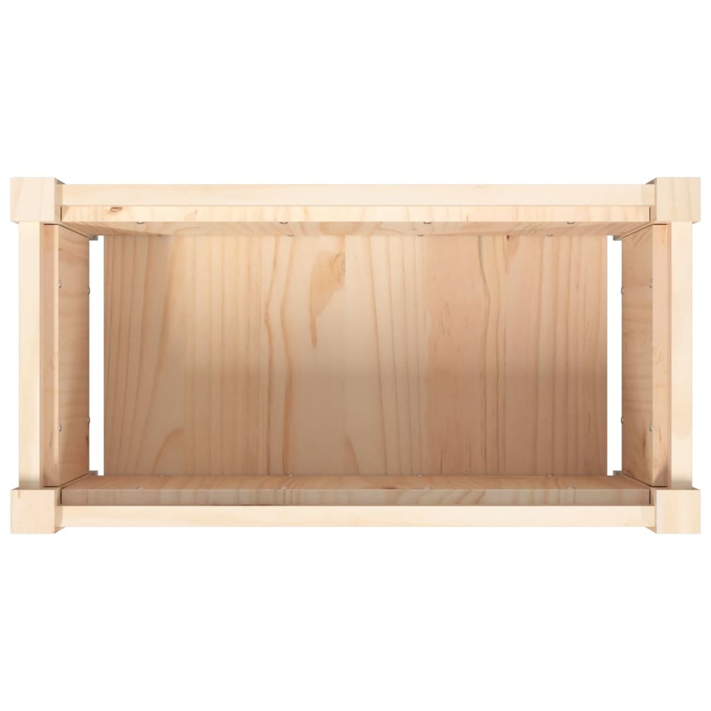 Planters 2 Pcs Solid Pine Wood