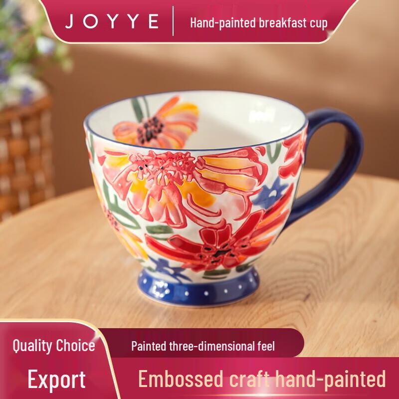 JOYYE Flower Wish Ceramic Mug