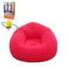 GGE Large Lazy Inflatable Sofa Chair - PVC Flocked Lounger Bean Bag Couch Tatami for Living Room & Outdoor Camping