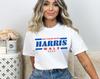 Kamala Harris Tim Walz President VP 2024 US Election Shirt Were Not Going Back Vote Blue Democrat Vote Harris Walz Patriotic Election Shirt