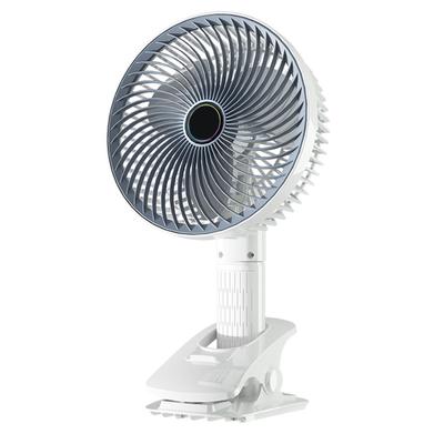 USB Rechargeable Handheld Fan Wall Mounted 3 Speed Strong Wind Portable Small Electric Fan for Home