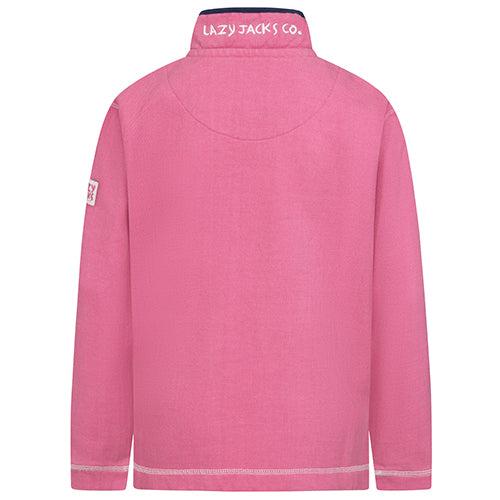 Lazy Jacks Flickor Piké Tröja med Knappar i Halsen