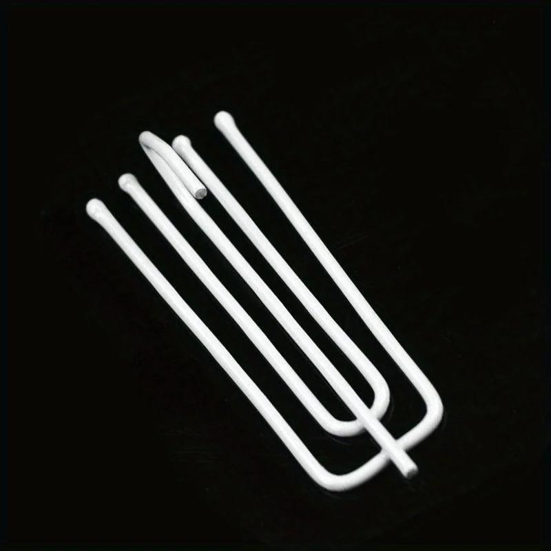 

20Pcs High Quality Steel Curtain Hanging Hooks Ring Window White Hooks Home Decor Curtain Accessories 20PCS белый