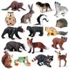 Wild Animal Model: Easter, Christmas, and Birthday Cake Decoration Toy for Children