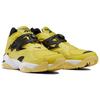 Reebok Pump Court Comfortable Versatile Low-Top Lifestyle Sneakers Unisex Sneakers Black Yellow FW7823