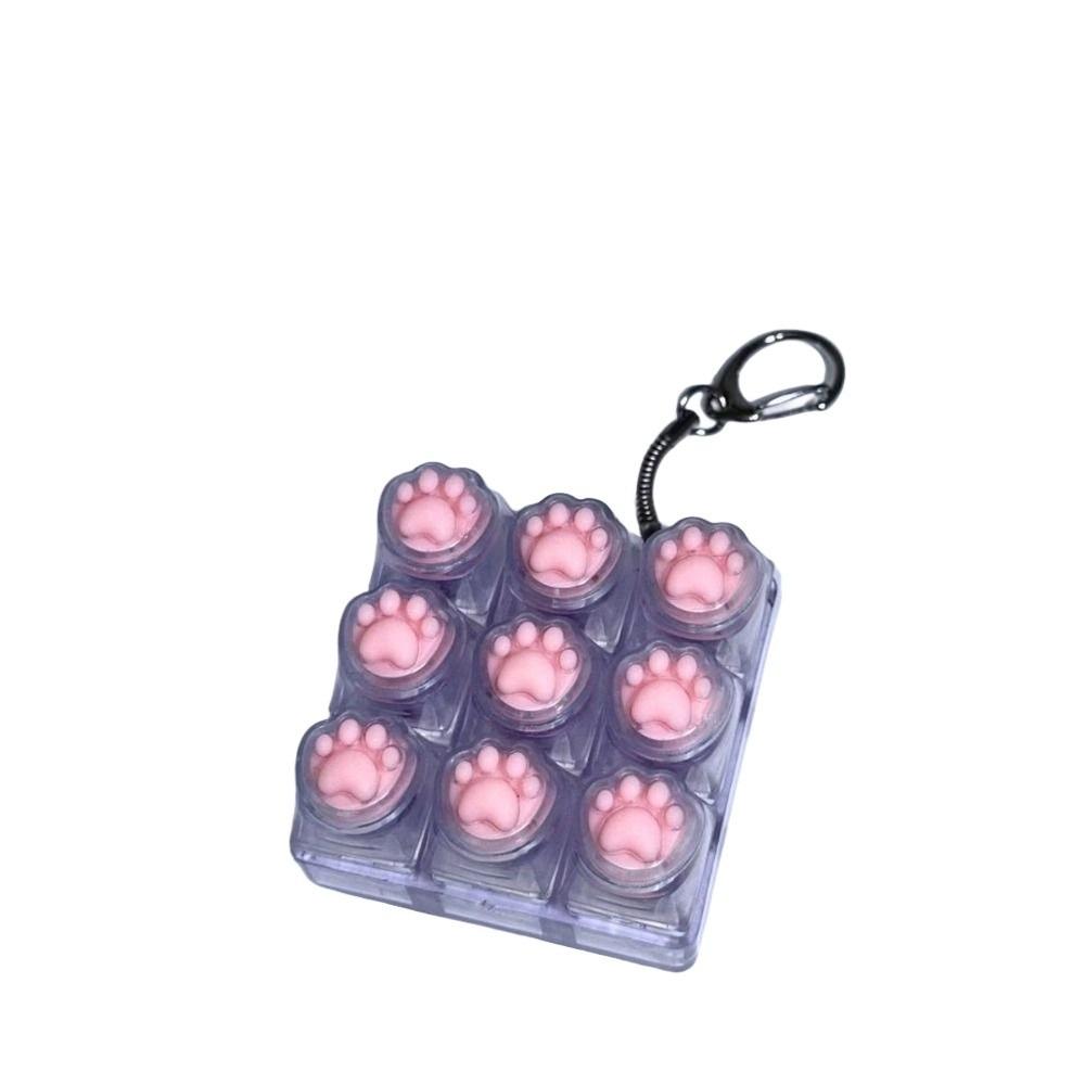 9Keys Keyboard Clicker Toy DIY Keyboard Clicker Toy Relaxing Finger Keyboard Cap  Pass Time