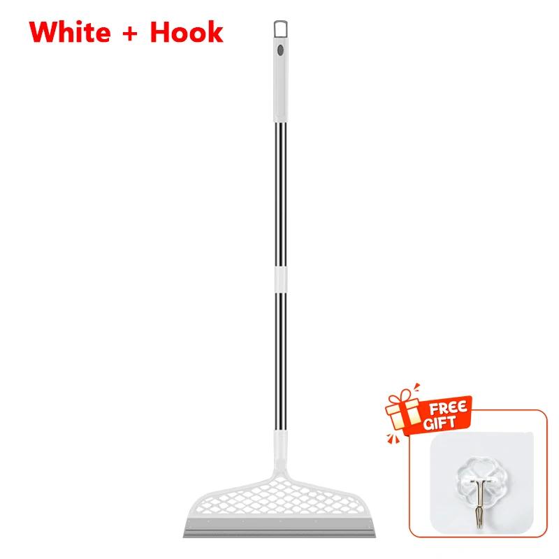 

1pc Silicone Scraper Broom, Heavy Duty Squeegee for Bathroom Floor & Window, Cleans Water Dust, Easy Rinse & Dries Fast