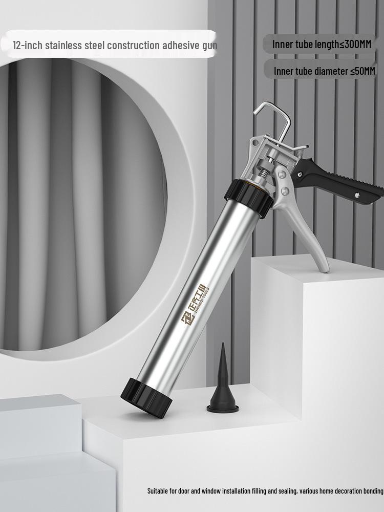 Labor-Saving Automatic Silicone Glue Gun for Glass and Structural Adhesives