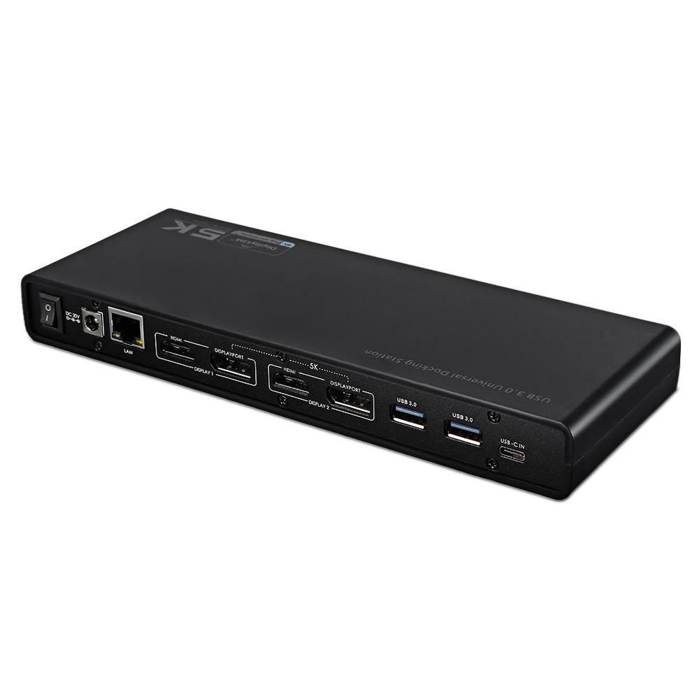 4K HDMI porta microfono audio 3 porte USB 3.0 Baseus Adattatore hub USB C VGA lettore di schede SD // TF adattatore 10-in-1 tipo C con porta Ethernet RJ45 1000M alimentazione USB-C