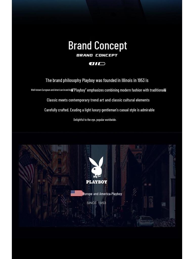 Playboy Men's Multi-Function Waterproof Sports Watch with Large Dial and Three Eye Design.