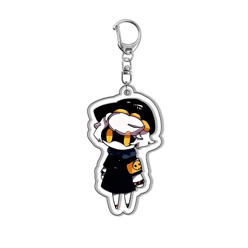 

Murder Drones Cartoon Anime Keychain Main Characters For Uzi N V J Doll Tessa Cute Accessories 6 cm