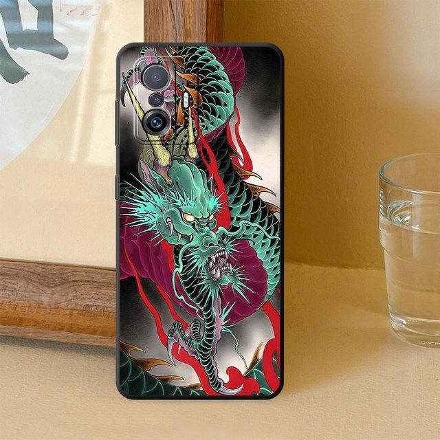 

Мягкий чехол из ТПУ для Samsung Galaxy Note 20 Ultra 10 Plus 8 9 S20 S22 S21 S23 5g Note20ultra, чехол с китайским драконом и тигром Samsung Note 20