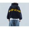 Women's American Retro Printed Hooded Sweatshirt – Trendy Hip Hop Style for Spring & Autumn