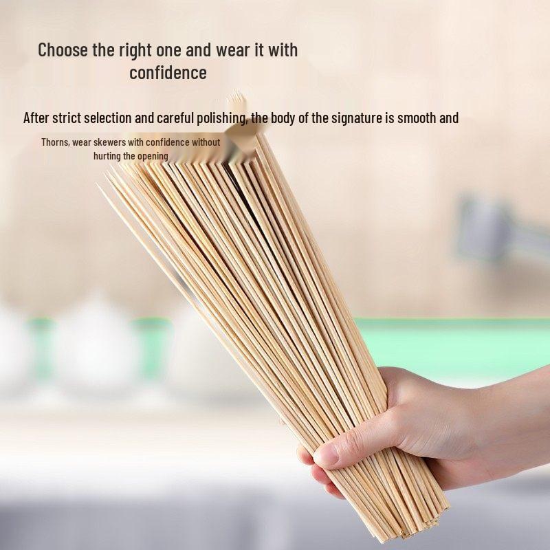 ZISIZ Long Bamboo Skewers
