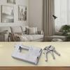 Storage Units D Shaped Padlock Keys Keys Lock Chains