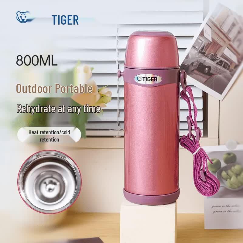 Tiger Portable Vacuum Insulated Water Bottle MBI-A08C