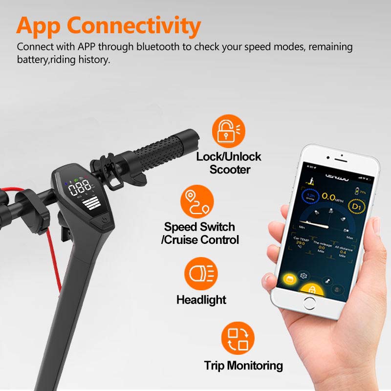 2024 nový X8 pro 500w 36v chytrý elektrický skútr skládací připojitelný k mobilnímu telefonu maximální rychlost 35 km/h sklad EU rychlé dodání