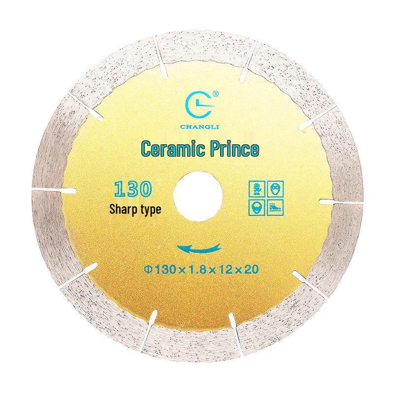 Ultra-thin 105mm Diamond Saw Blade for Ceramic, Marble & Vitrified Tiles - Fits Angle Grinders