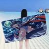 Anime Sexy Girls Cute Anime Microfiber Beach Towel Absorbent Quick Dry Soft Yoga Swimming Resort Mountain Climbing Towel