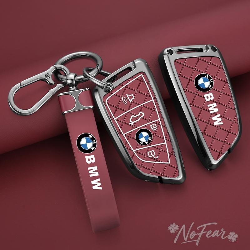Car Remote Smart Key Case Shell Protector Decoration For BMW F20 G20 G30 X1 X3 X4 X5 G05 X6 X7 G11 F15 F16 G01 G02 Car Stickers