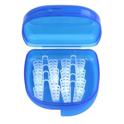 4 * Snor Silikon Anti Schnarchen Nasendilatator Apnoe Hilfsmittel Gerät Stop Schnarchen Nasenklammer