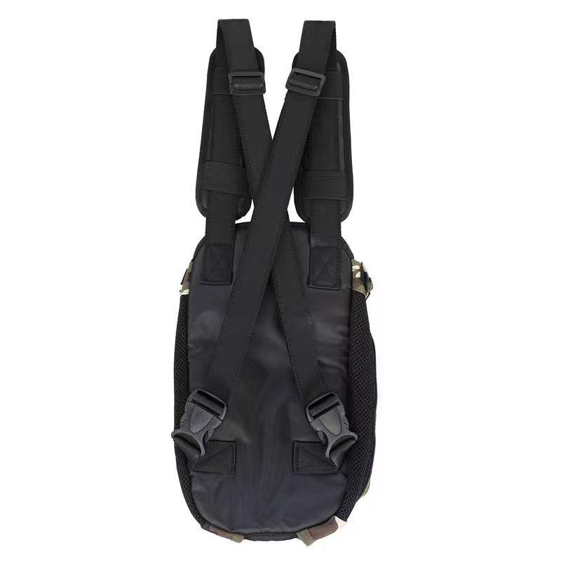 Double Shoulder Pet Travel Backpack with Mesh for Cats and Dogs