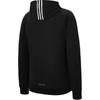 adidas Frio.Pronto Jaqueta Masculina Casual Esportiva com Capuz e Zíper Longa Preta IM7489