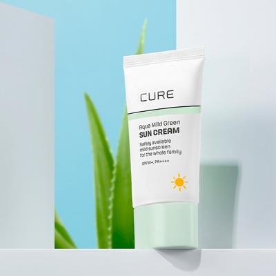 Aqua jemný zelený opalovací krém 40 ml