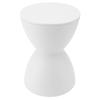 Hourglass Shaped Stool Plastic Modern Simple Nordic Style Household Round Stool for Bathroom Fitting Room