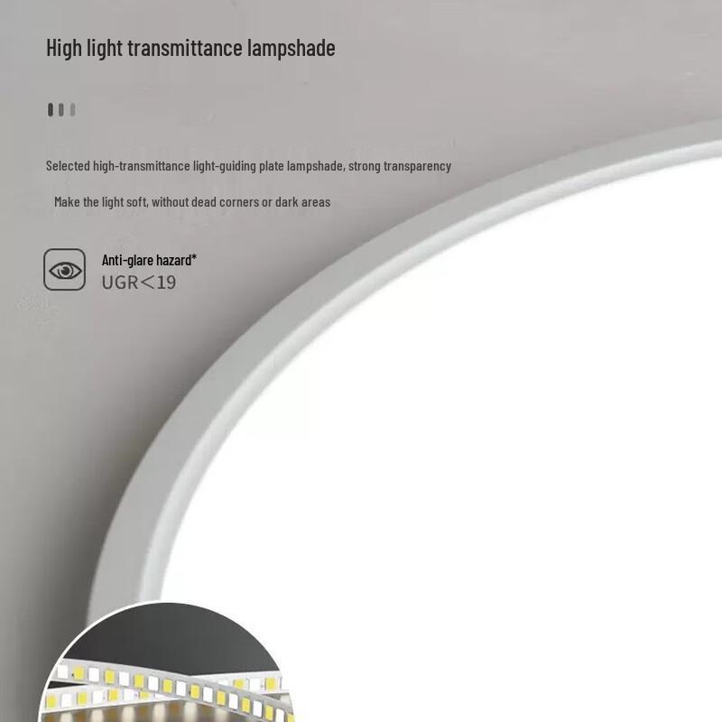 Minimalist Full-Spectrum Eye-Care Ceiling Lamp