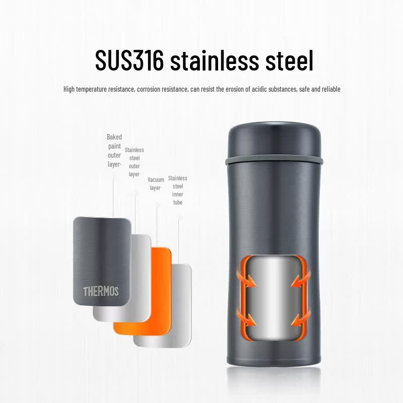 Thermos TCCG-400 Stainless Steel Insulated Mug with Tea Infuser
